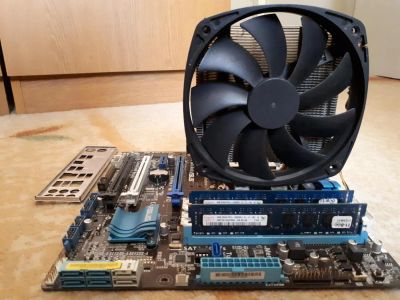 Лот: 10983691. Фото: 1. Intel i5-2500k + Asus P8P67-M... Комплекты запчастей
