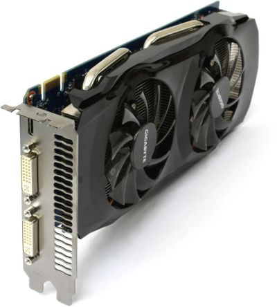 Лот: 4972389. Фото: 1. Gigabyte GV-N460OC-1GI (Nvidia... Видеокарты