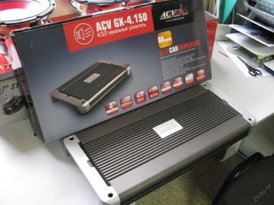 Лот: 5595427. Фото: 1. Усилитель ACV GX-4.150. Усилители