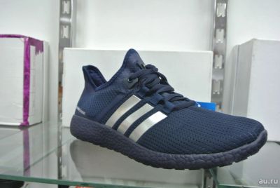 Лот: 9697629. Фото: 1. Кроссовки Adidas синие лот № 237... Кеды, кроссовки, слипоны