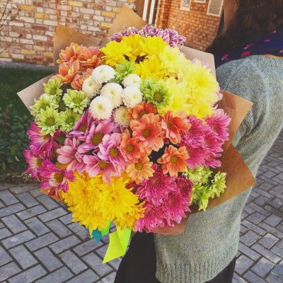 Лот: 7265592. Фото: 1. Сборный букет. Цветы на Щорса... Свежие цветы