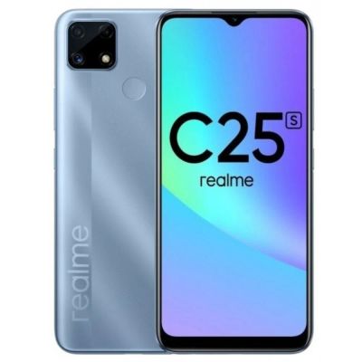 Лот: 18836618. Фото: 1. Смартфон Realme C25S 4/64GB Blue... Смартфоны