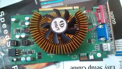 Лот: 4805485. Фото: 1. Видеокарта nvidia 8600 256mb 128... Видеокарты