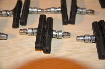 Лот: 3078382. Фото: 1. Колодки тормозные под v-brake... Запчасти