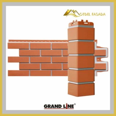 Лот: 17534770. Фото: 1. Фасадная панель Grand Line Клинкерный... Фасадные материалы, сайдинг