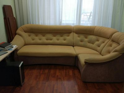 Лот: 9508237. Фото: 1. Угловой Диван (раскладной). Диваны