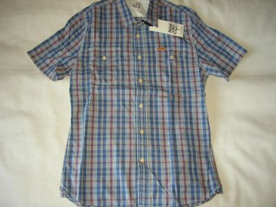 Лот: 6951621. Фото: 1. Рубашка slim Firetrap Англия р... Рубашки, водолазки