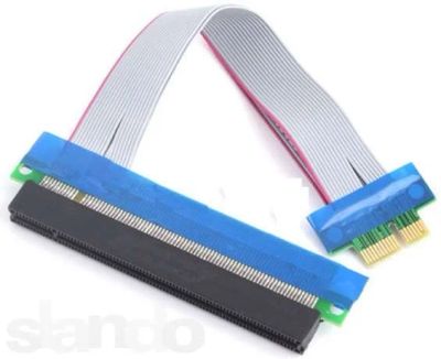 Лот: 3611084. Фото: 1. Райзер riser PCI-E 1X-16X. Шлейфы, кабели, переходники
