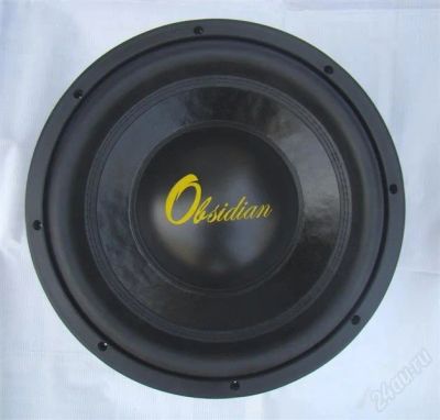 Лот: 1368131. Фото: 1. Сабвуфер Obsidian Audio 12". Сабвуферы