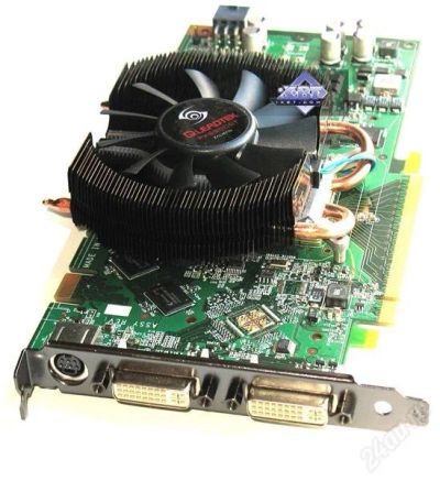 Лот: 1462458. Фото: 1. Leadtek GeForce 8800 GT с 1-го... Видеокарты