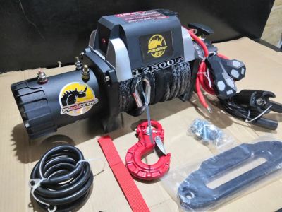 Лот: 19904049. Фото: 1. Лебедка PRO&TOP 12v 12500lbs... Лебедки, тали