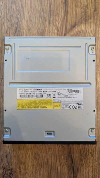 Лот: 25365380. Фото: 1. DVD/CD RW привод Sony SATA. Приводы CD, DVD, BR, FDD