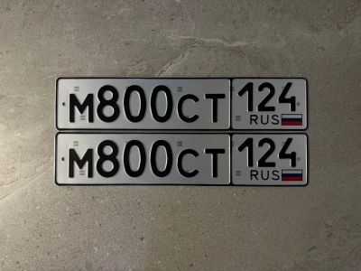 Лот: 25582077. Фото: 1. Продам гос.номер М 800 СТ 124. Госномера