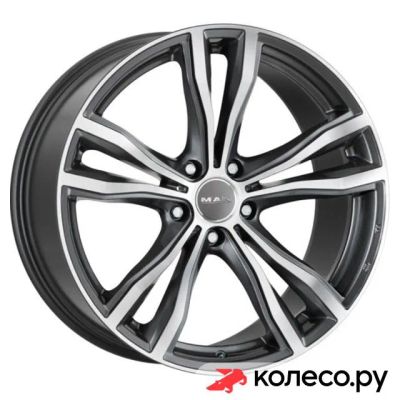 Лот: 25220048. Фото: 1. X-Mode 9x20/5*112 D66.6 ET35 Gunmetal... Диски