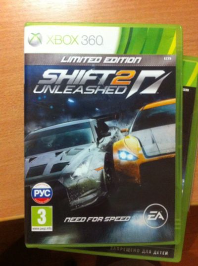 Лот: 6328505. Фото: 1. Игра для XBOX 360 NFS shift 2... Игры для консолей