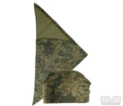 Лот: 13598610. Фото: 1. Бандана Зеленая цифра. Головные уборы