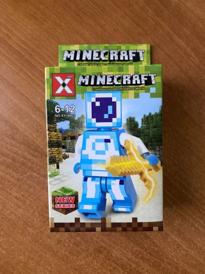 Лот: 25707995. Фото: 1. Фигурка Майнкрафт Minecraft. Конструкторы