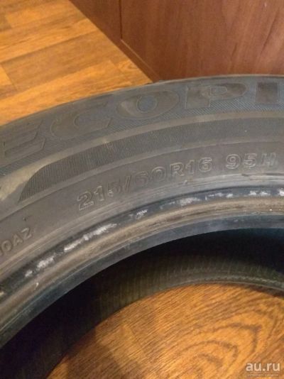 Лот: 13751817. Фото: 1. Одно колесо 215/60 R16 Bridgestone... Шины