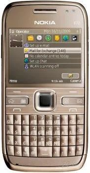 Лот: 1418292. Фото: 1. Nokia E72 (золотой) + карта памяти... Кнопочные мобильные телефоны