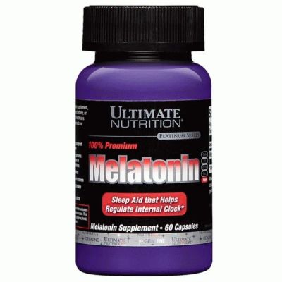 Лот: 15304081. Фото: 1. Melatonin 3 мг (Ultimate Nutrition... Спортивное питание, витамины