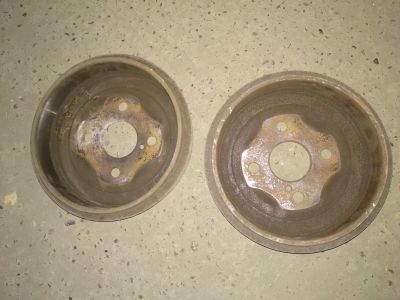 Лот: 16713157. Фото: 1. Тормозной барабан Toyota Funcargo... Тормозная система