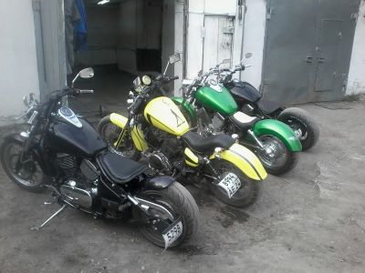 Лот: 3862914. Фото: 1. Продам кастом на основе xv 750... Мотоциклы