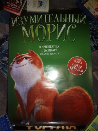 Лот: 21379156. Фото: 1. Фрагмент киноафиши фильма Изумительный... Другое (картины, панно)
