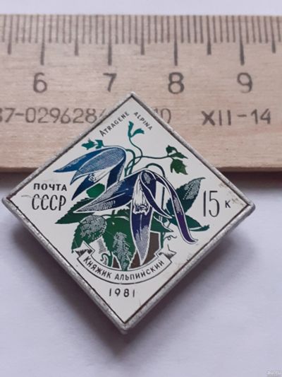 Лот: 18340644. Фото: 1. ( №11669) значки флора фауна,Княжник... Сувенирные