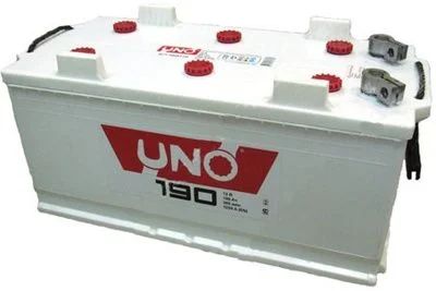 Лот: 3189906. Фото: 1. Аккумулятор Uno 190 а/ч, новый... Аккумуляторы
