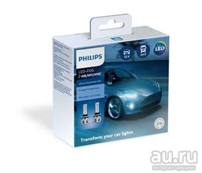 Лот: 16271506. Фото: 1. Светодиодные Лампы H16 Philips... Детали тюнинга