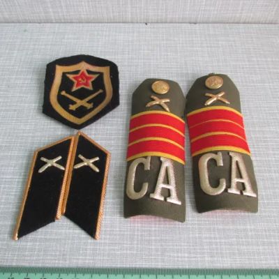 Лот: 25520609. Фото: 1. Комплект на китель СА СССР дембель... Нашивки, шевроны, погоны