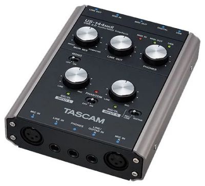 Лот: 6682054. Фото: 1. Tascam 144 mk2 Внешняя звуковая... Микшеры, предусилители, микрофонные эффекты
