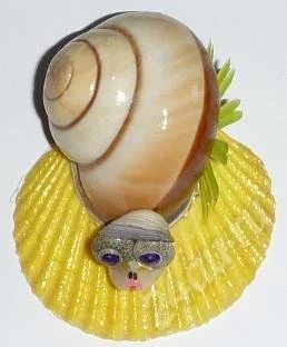 Лот: 537140. Фото: 1. Улитка из хеликостула норисси... Другое (сувениры, подарки)