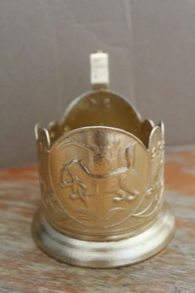 Лот: 21559461. Фото: 1. Подстаканник Соболь. Добыча. Предметы интерьера и быта