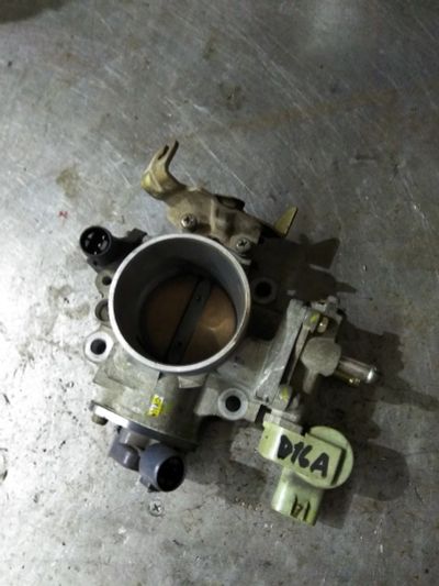 Лот: 16412900. Фото: 1. Дроссельная заслонка Honda D16A. Двигатель и элементы двигателя