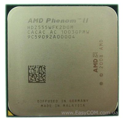 Лот: 3389955. Фото: 1. AMD Phenom II X2 555 OEM (HDZ555WFK2DGM... Процессоры