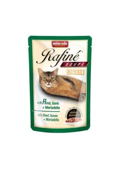 Лот: 5108625. Фото: 1. Паучи Animonda Rafine Soupe Adult... Корма