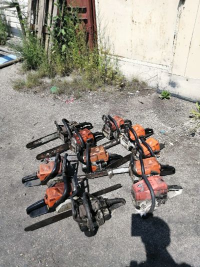 Лот: 16225044. Фото: 1. Бензопилы Stihl б/у на запчасти... Запчасти