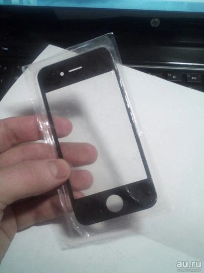 Лот: 8600550. Фото: 1. Модульное стекло iphone 4. Дисплеи, дисплейные модули, тачскрины
