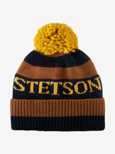 Лот: 23574441. Фото: 1. Шапка с помпоном STETSON 8599380... Другое (спортивная одежда)