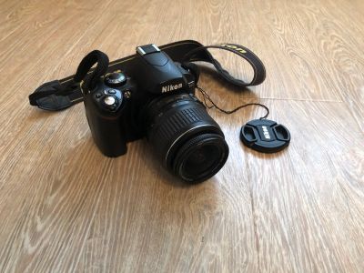 Лот: 15830553. Фото: 1. Nikon D40 kit, зеркалка начального... Цифровые зеркальные