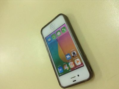 Лот: 4090534. Фото: 1. Смартфон Apple iPhone 4 16Gb White. Смартфоны