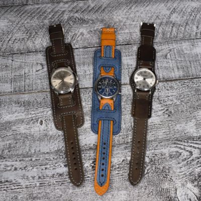 Лот: 11396809. Фото: 1. Ремешок для часов, натуральная... Ремешки, браслеты