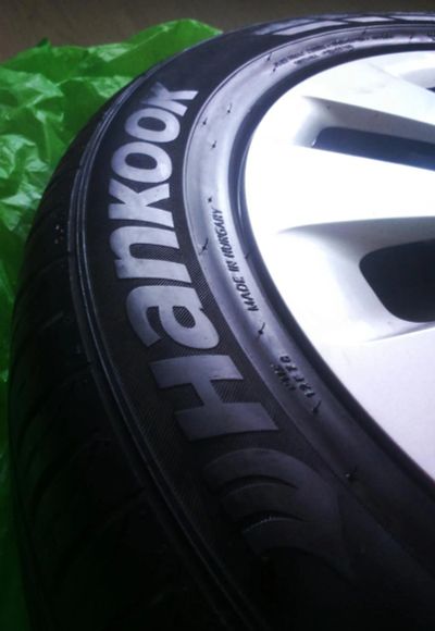 Лот: 11297564. Фото: 1. Продам/обменяю 4 шины лето Hankook... Шины