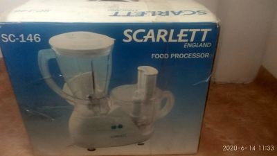 Лот: 16150779. Фото: 1. Кухонный комбайн scarlett sc-146. Кухонная