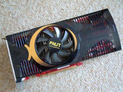 Лот: 1697235. Фото: 1. Palit GeForce GTS 250 512Mb. Видеокарты