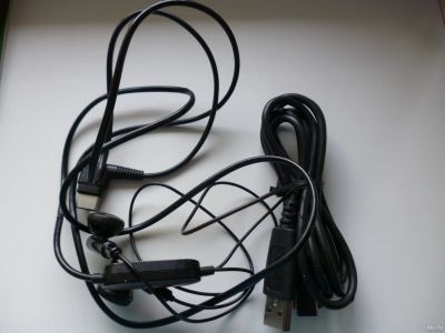 Лот: 15917273. Фото: 1. Гарнитура и USB-кабель для Samsung... Дата-кабели, переходники