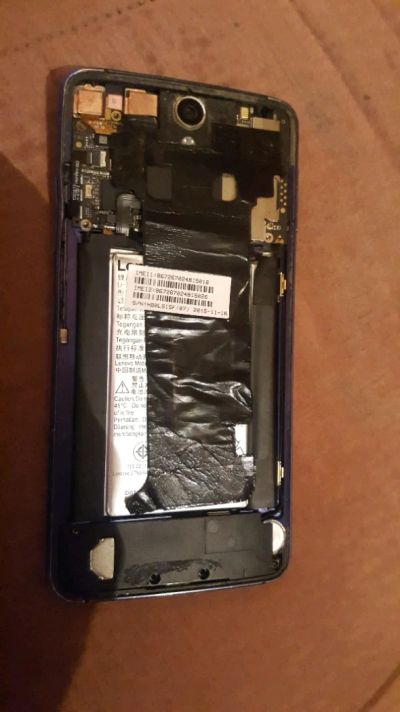 Лот: 11257815. Фото: 1. Смартфон Lenovo Vibe S1 на запчасти. Смартфоны