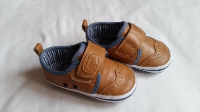 Лот: 5269207. Фото: 1. Тапочки Next на мальчика 6-12... Пинетки