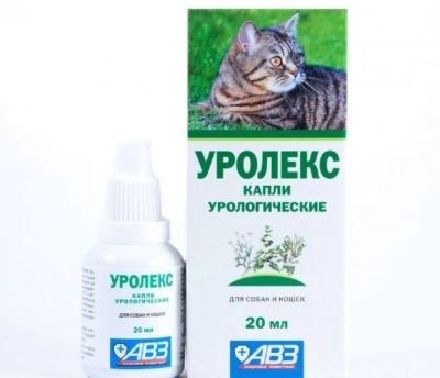 Лот: 16626727. Фото: 1. Уролекс капли, фл. 20 мл. Лекарства для животных, ветеринарные препараты